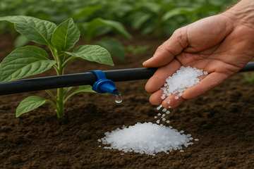 Uso de magnesio heptahidratado como fertilizante